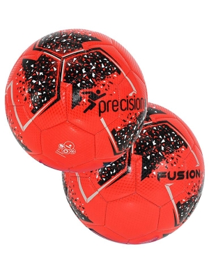 Precision Fusion Mini Training Football - Red/Black